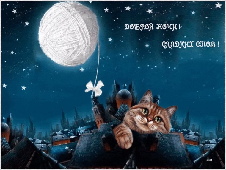 Пожелания доброй ночи