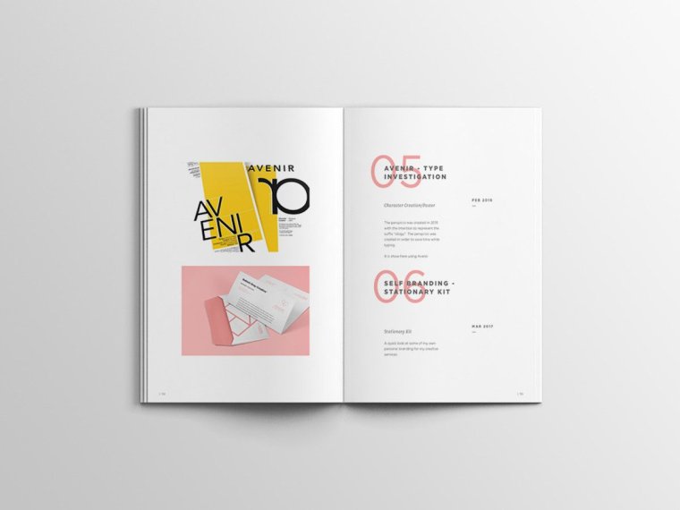 Портфолио графического дизайнера