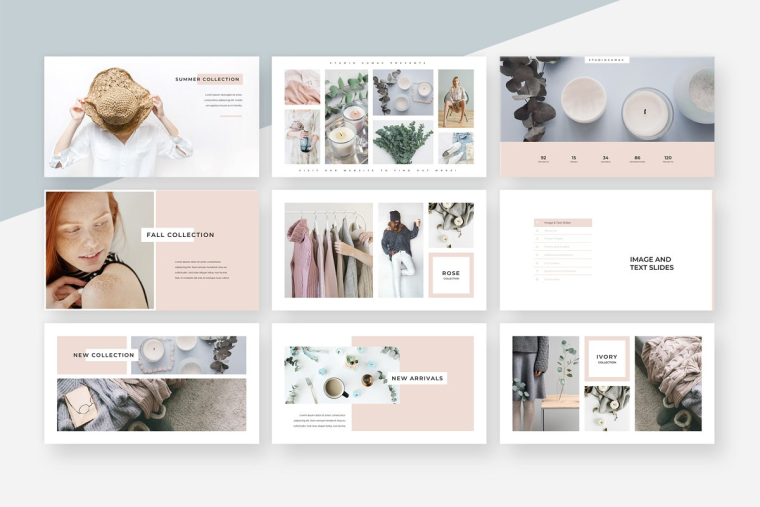 Шаблоны для презентаций Пинтерест