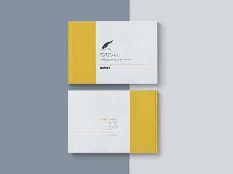 Креативные обложки для портфолио дизайнера