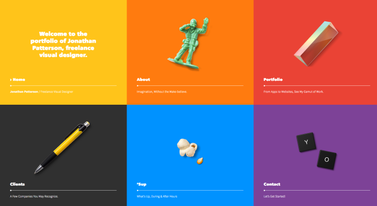 Презентация портфолио графического дизайнера