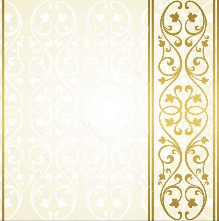 Фон для пригласительных с орнаментом