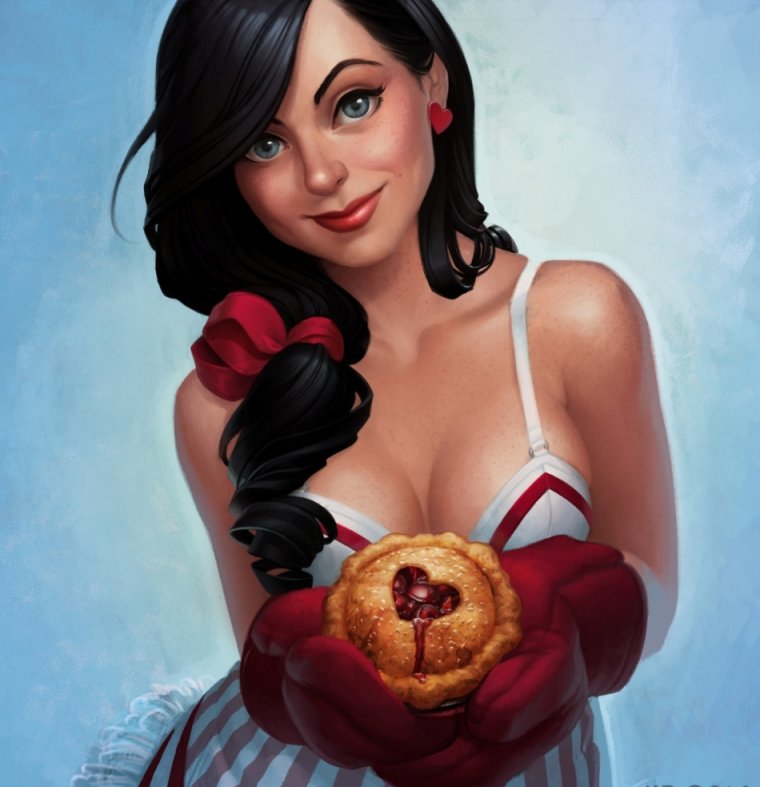 Красивые девушки мультяшки