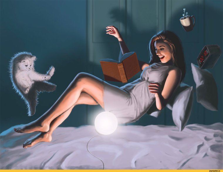 Безбашенная девушка арт