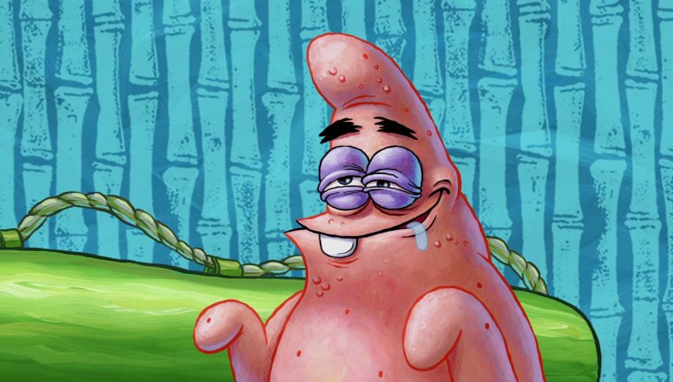 Голый Патрик из Спанч Боба