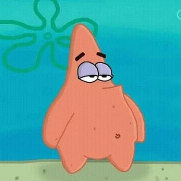 Грустный Патрик