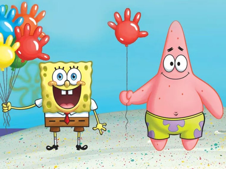 Губка Боб в бегах Патрик