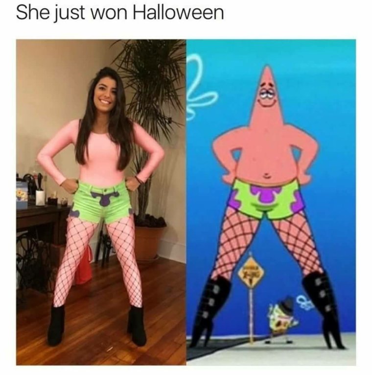 Патрик в костюме