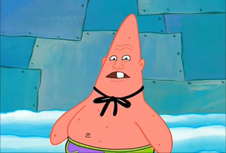 Патрик с одним зубом