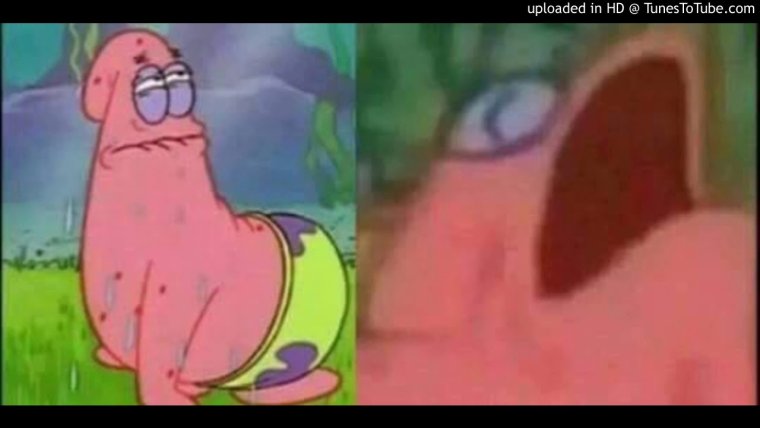 Патрик Стар из губки Боба