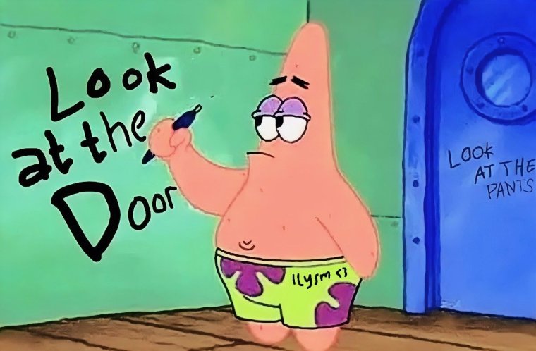 Задумчивый Патрик