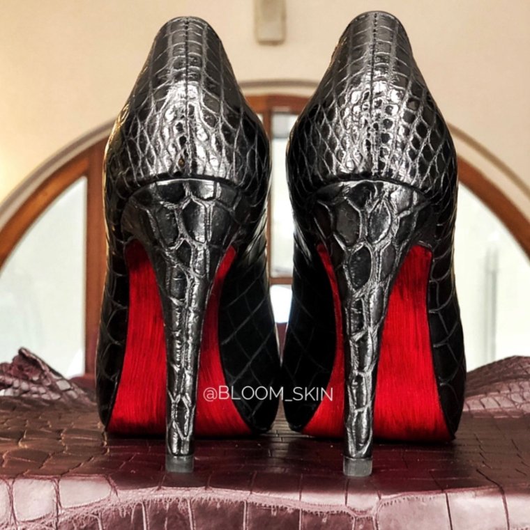 Обувь из крокодила смешные