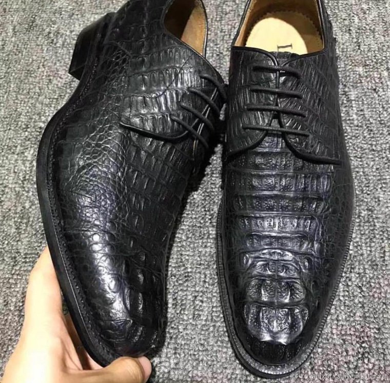 Peter Kaiser обувь из крокодиловой кожи