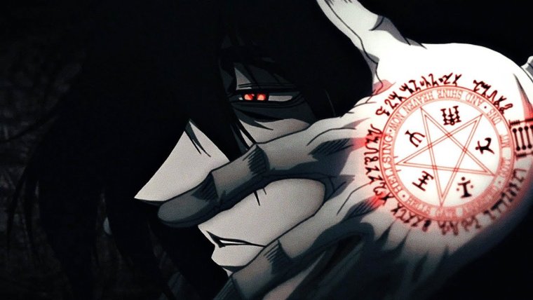 Хеллсинг тату Алукарда