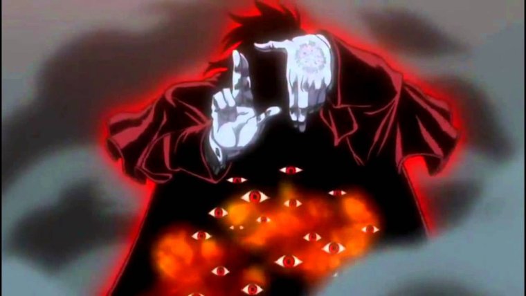 Хеллсинг Манга тату