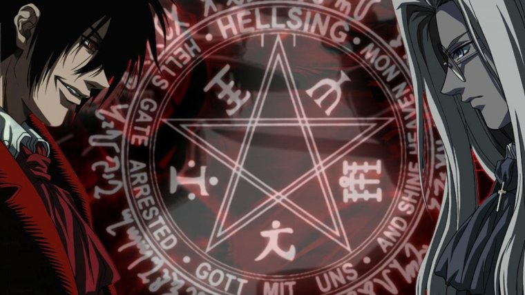 Hellsing Ultimate печать Кромвеля