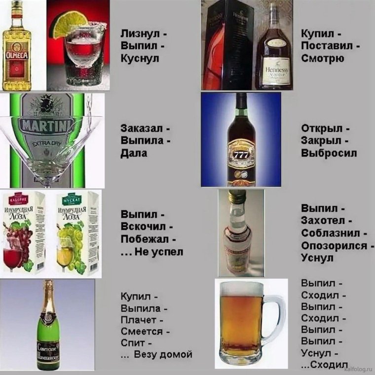 Шутки про алкоголь