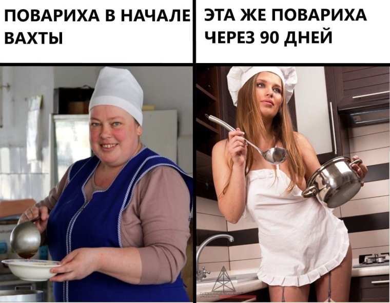 Повариха на вахте