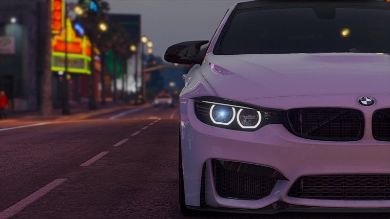 BMW m4 Neon