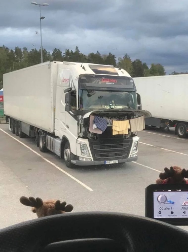 Фура прикол