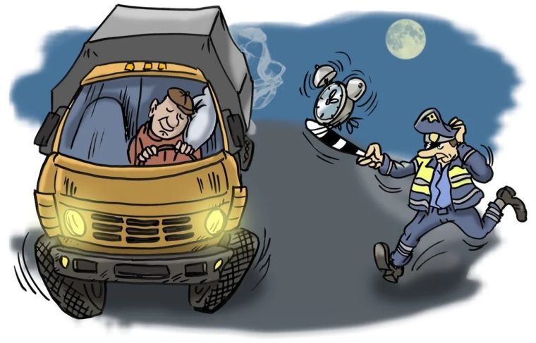 Российский дальнобойщик кабина