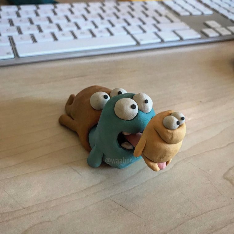 Фигурки из пластилина легкие милые