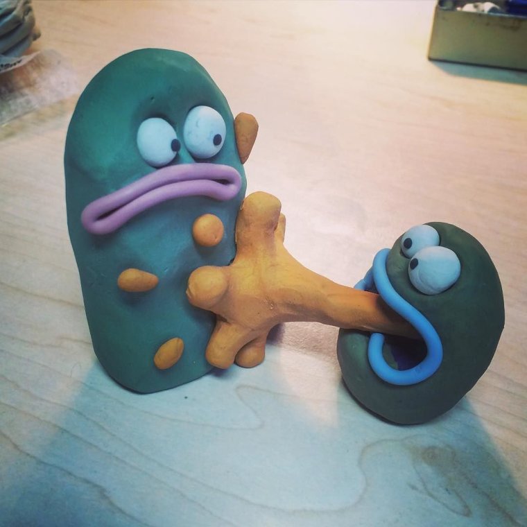 Фигурки из пластилина для детей пошагово животные