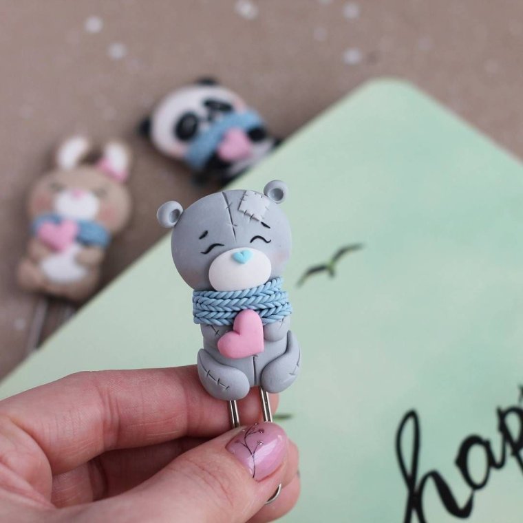 Полимерный пластилин фигурки