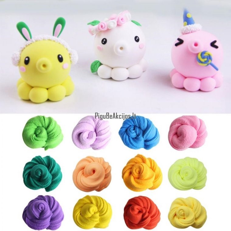 Крош пластилин