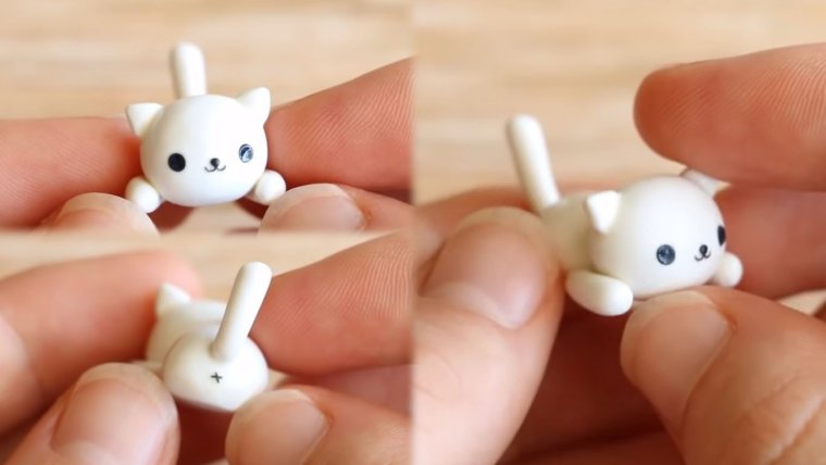 Милые фигурки из легкого пластилина