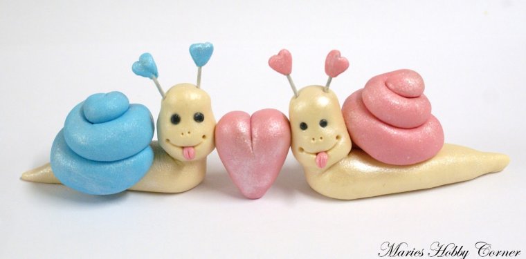 Маленькие поделки из полимерной глины
