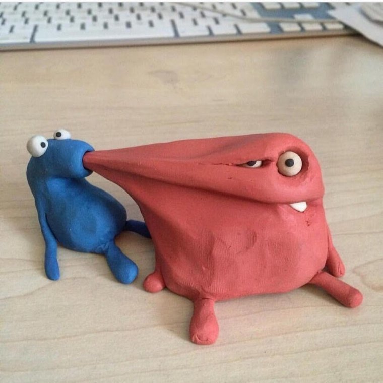 Монстры из пластилина