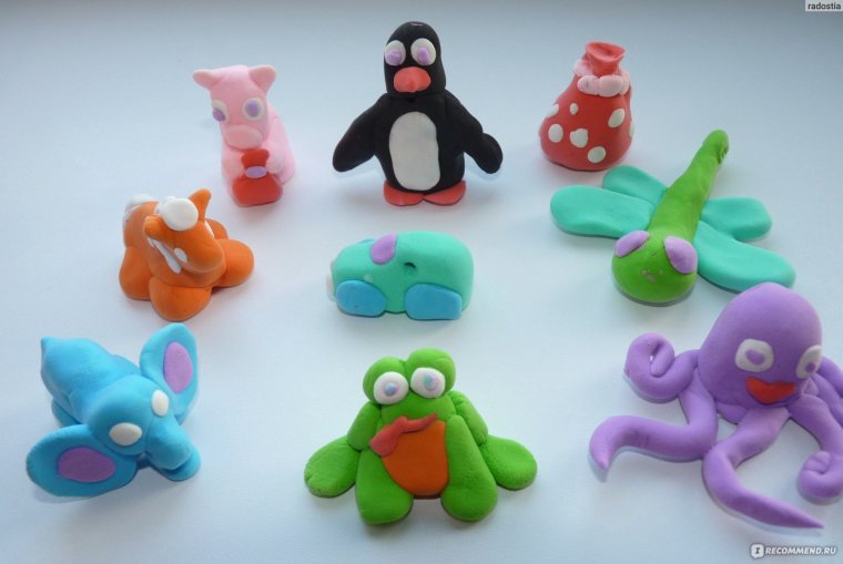 Пластилиновые чудики
