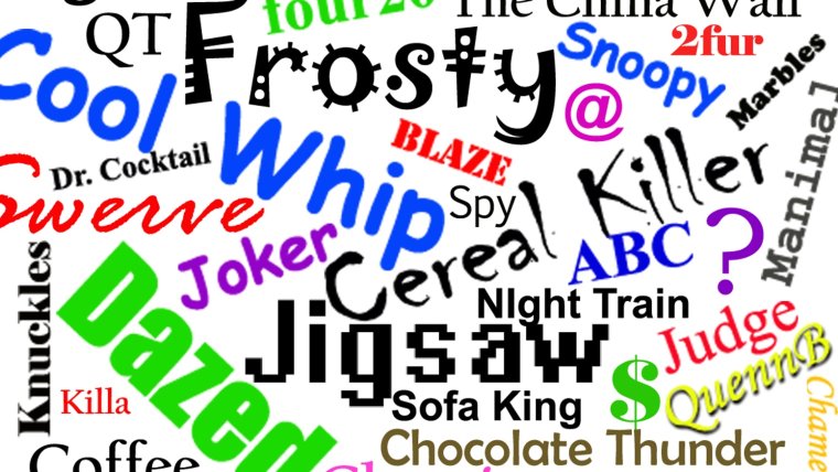 Никнеймы картинки