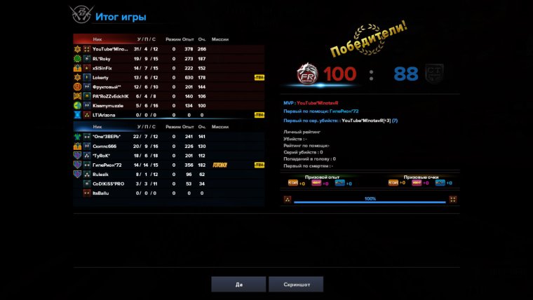 Ники для игр