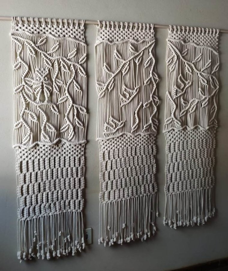 Штора макраме мастер класс