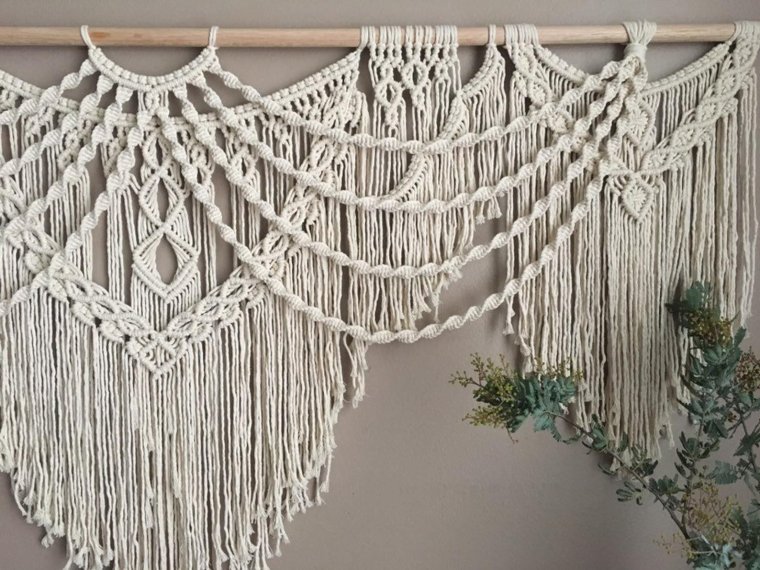 Панно макраме