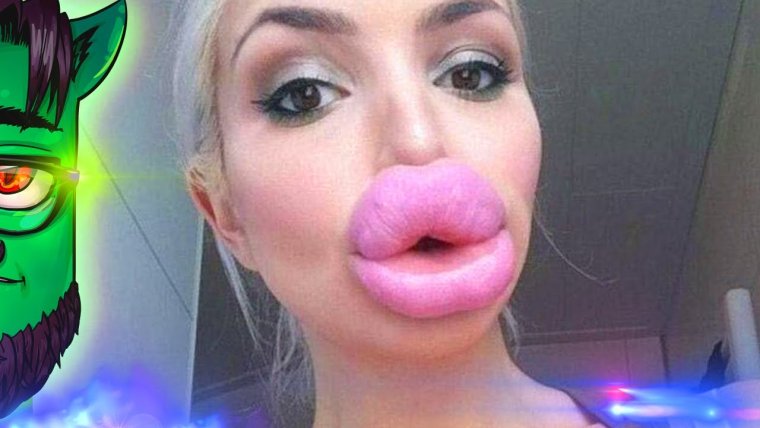 Андреа Иванова самые большие губы