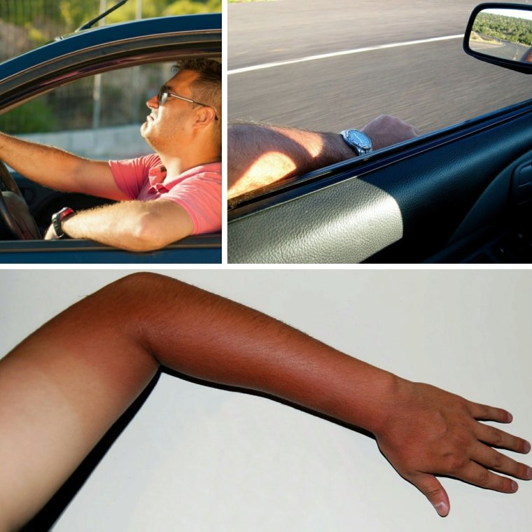 Прикольный загар у девушек