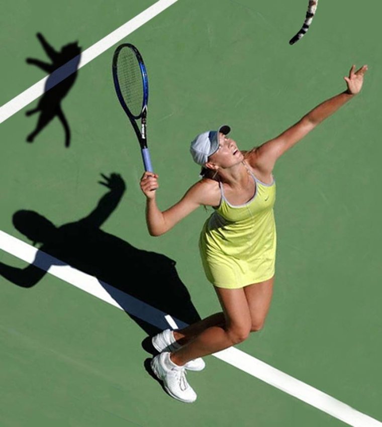 Большой теннис приколы