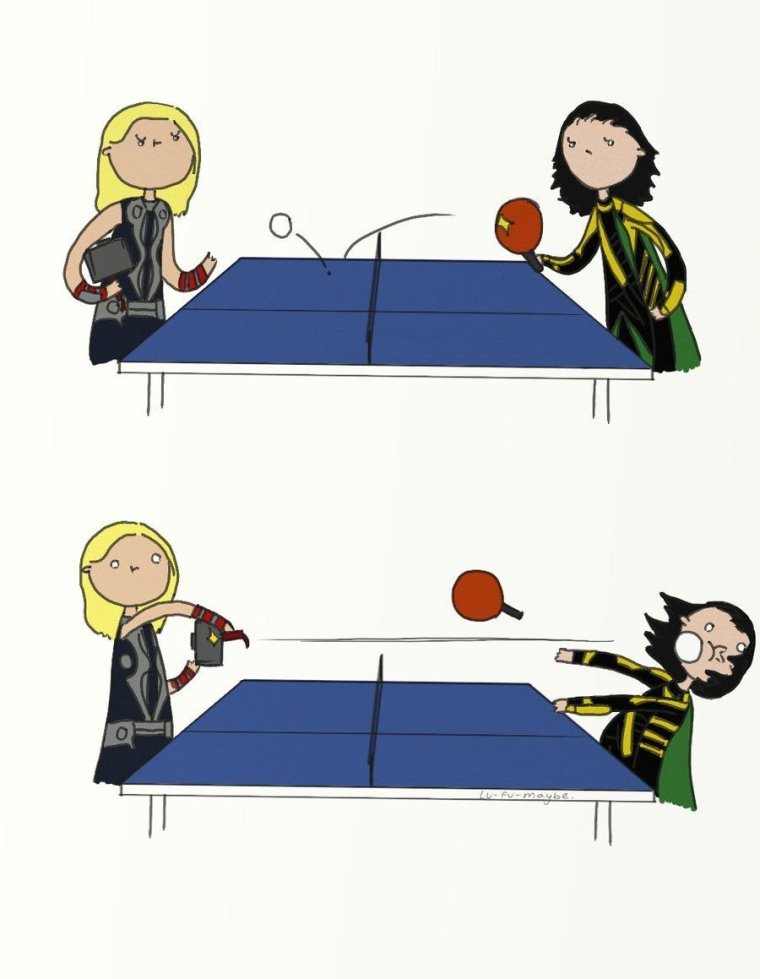 Теннисистка прикол