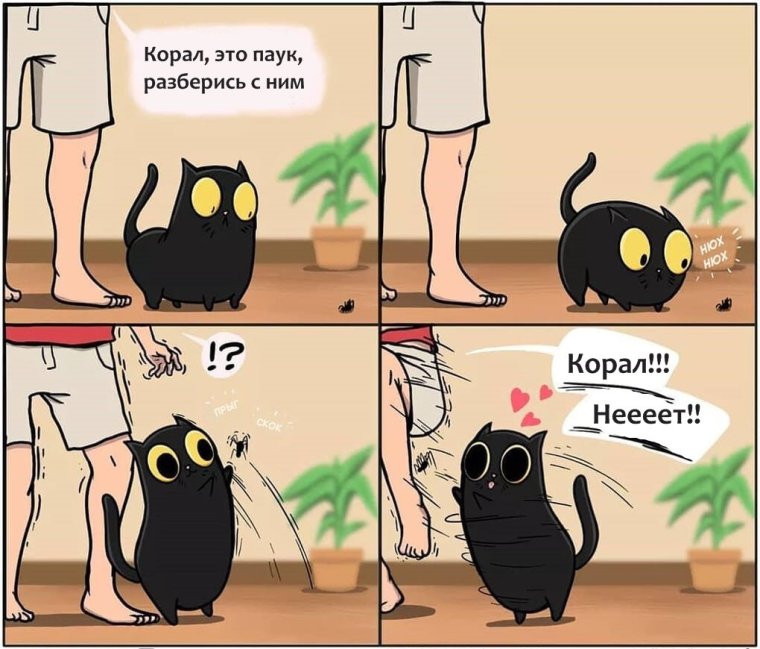 Комиксы про котов