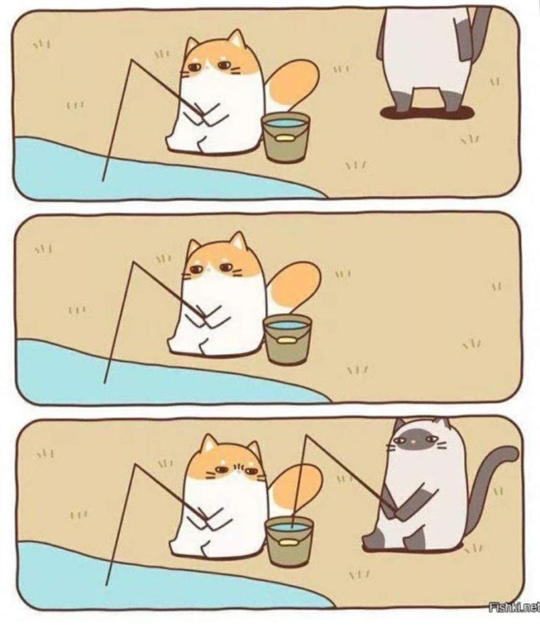 Комиксы с двумя котами