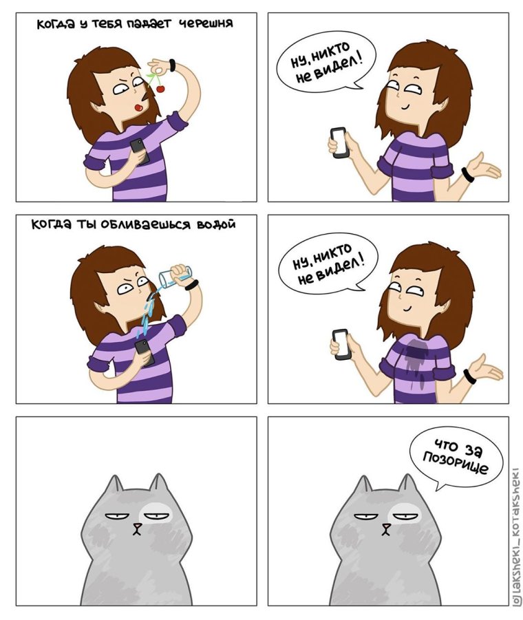 Кошачьи комиксы