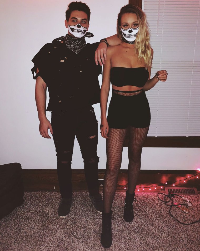 Костюм на Хэллоуин для пары
