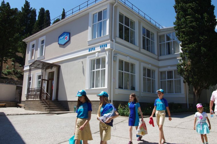 Артек Лазурный корпуса