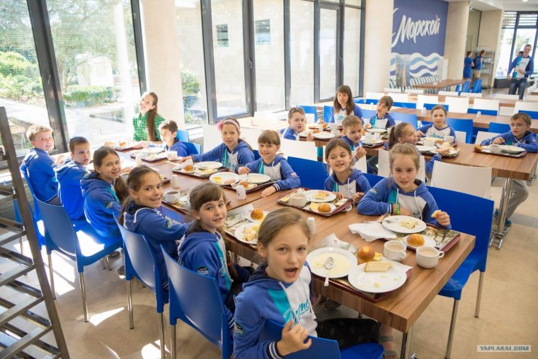 Отряды в лагере Лесной Артек