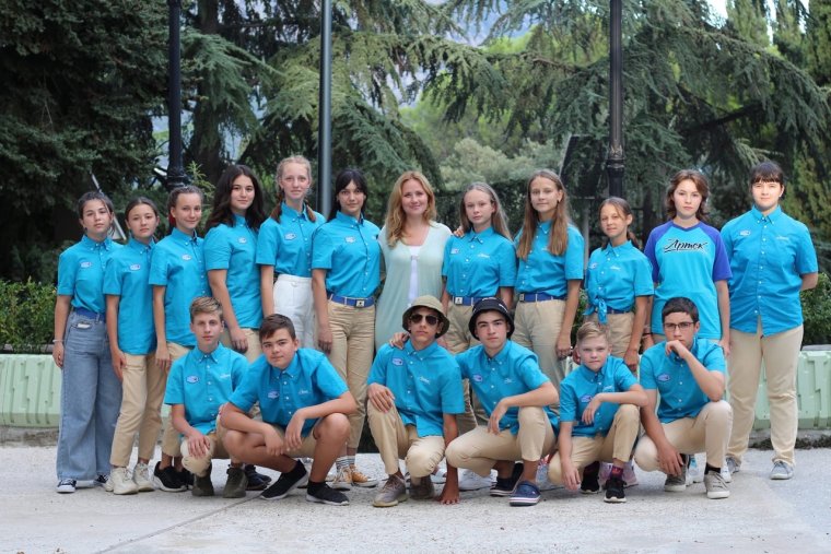 Лагерь Артек отряд морской