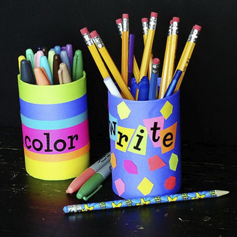 Красивая подставка для карандашей