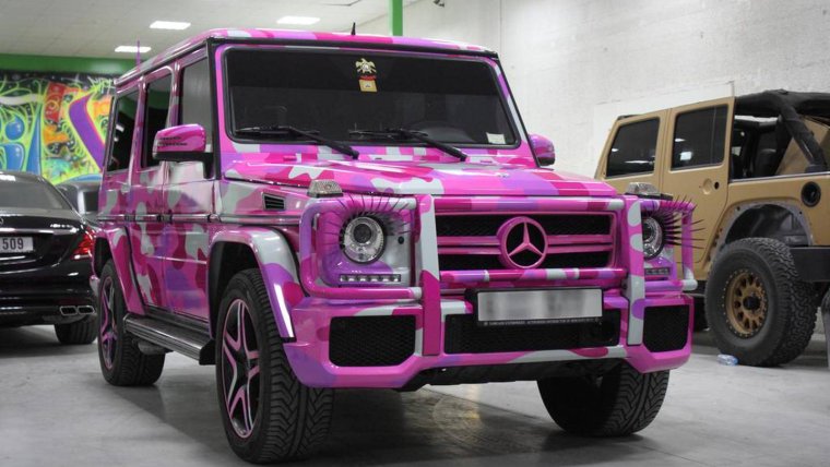 Mercedes g63 фиолетовый